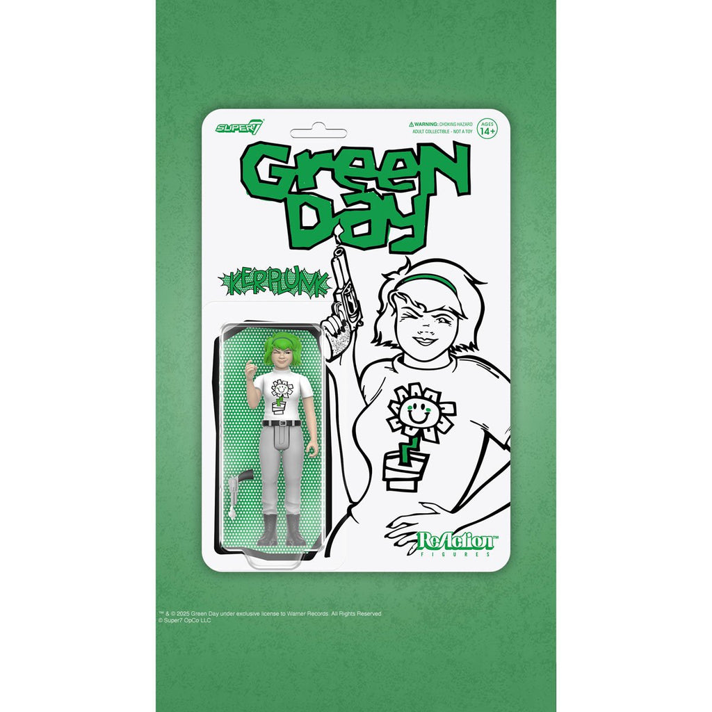 Green Day 3 3/4-Inch Kerplunk Girl ReAction Figure