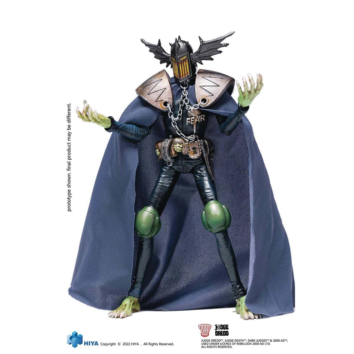 Judge Dredd Judge Fear Exquisite Mini Series 1:18 Scale Action Figure