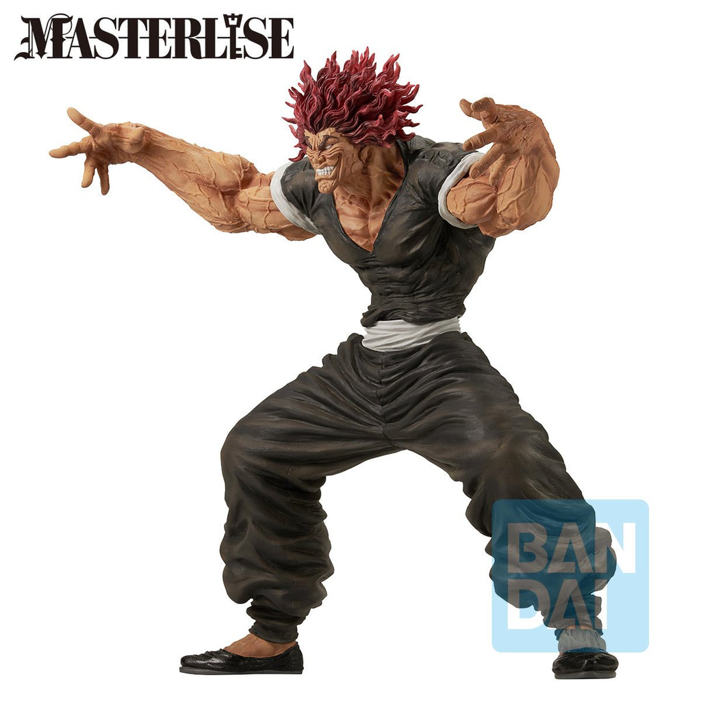 Baki the Grappler Baki Yujiro Hanma The World Can Be Changed With One Fist Masterlise Ichibansho Statue