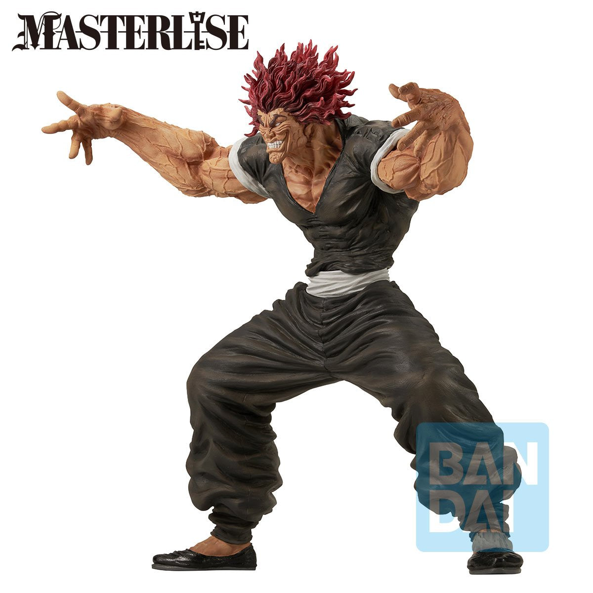 Baki the Grappler Baki Yujiro Hanma The World Can Be Changed With One Fist Masterlise Ichibansho Statue