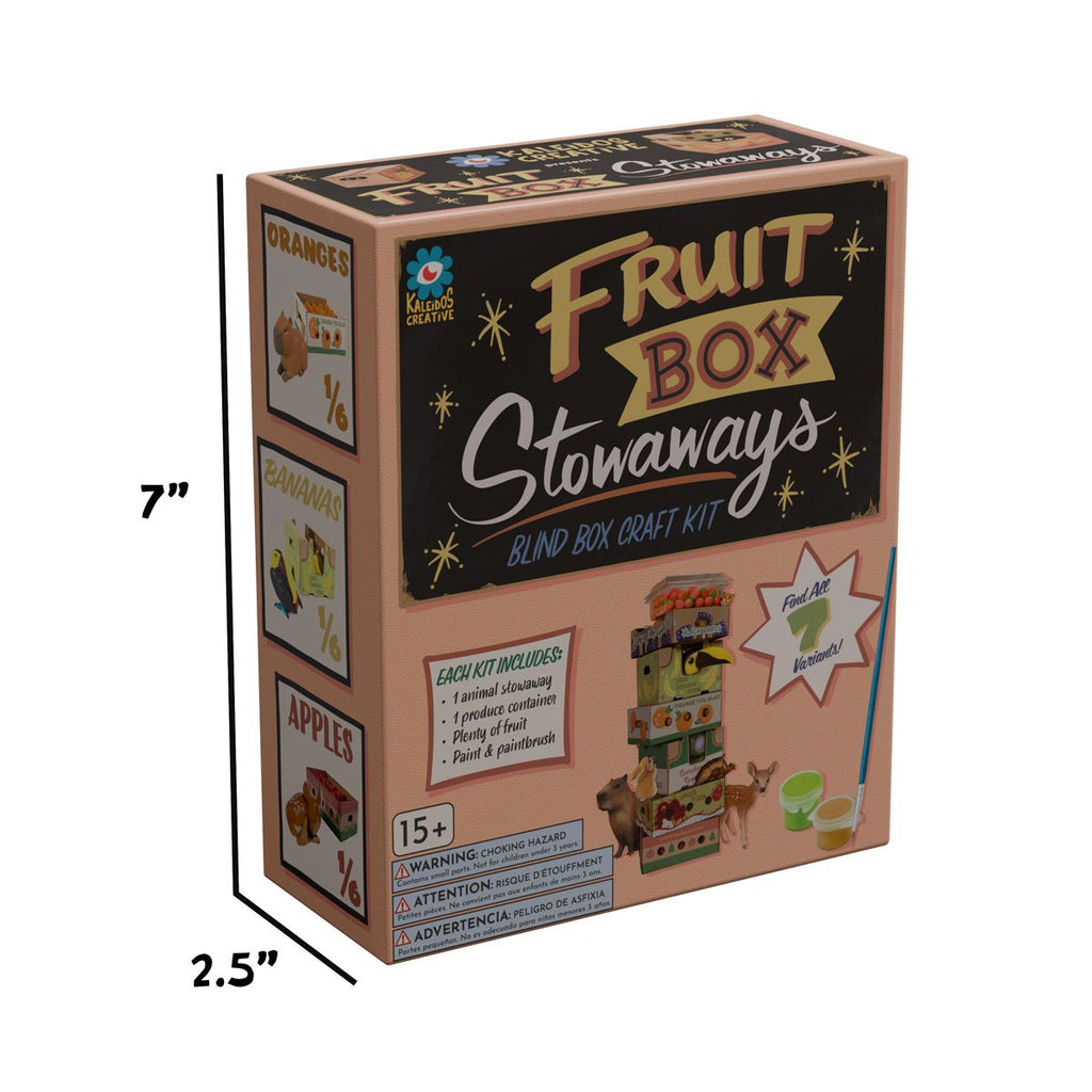 Fruit Box Stowaways DIY Craft Kit Blind-Box Random Mini-Figure