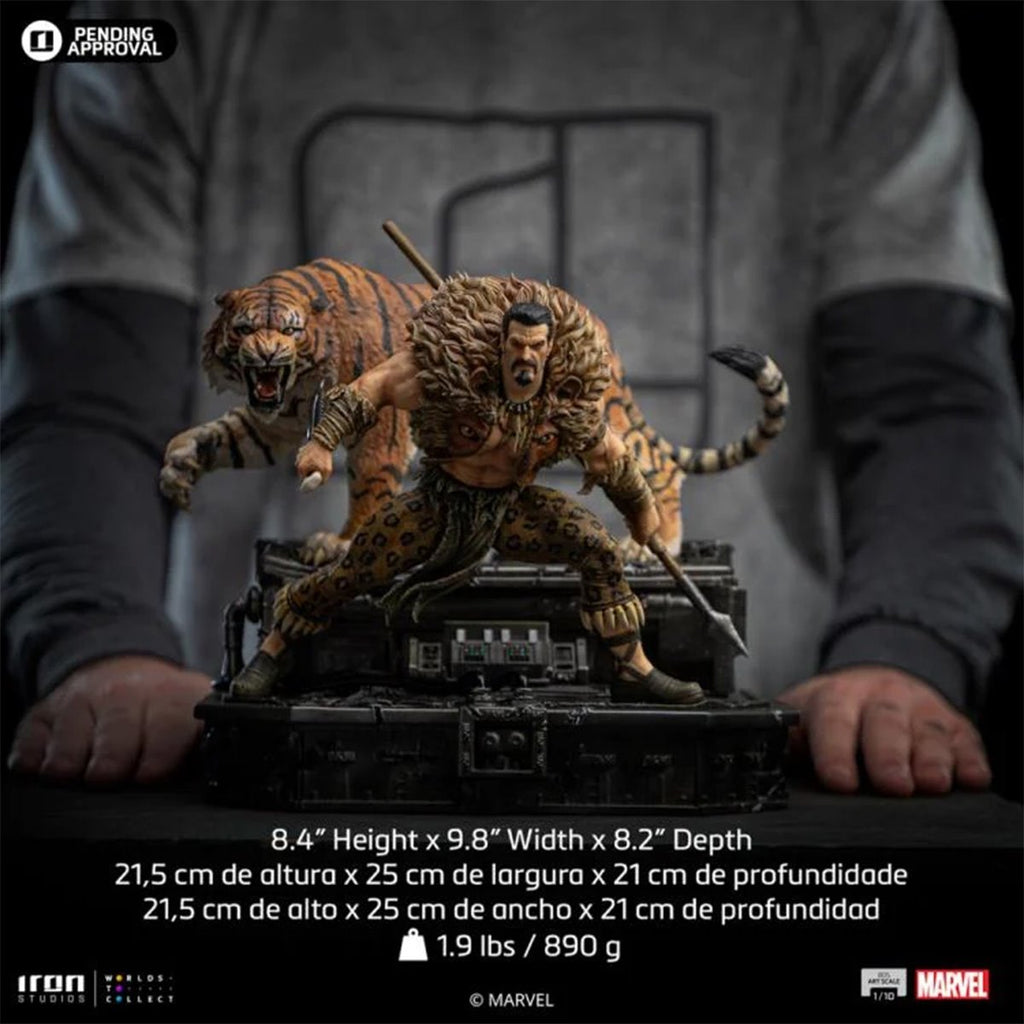 Kraven Spider-Man vs Villains Battle Diorama Series 1:10 Art Scale Limited Edition Statue