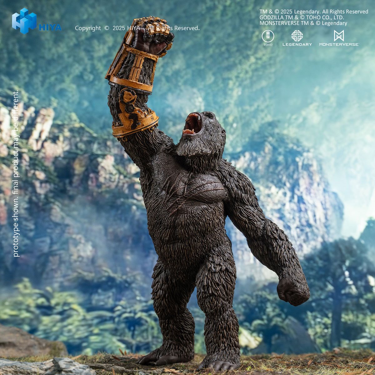 Godzilla x Kong: The New Empire BEAST Glove King Kong Stylist Series 6-Inch Statue