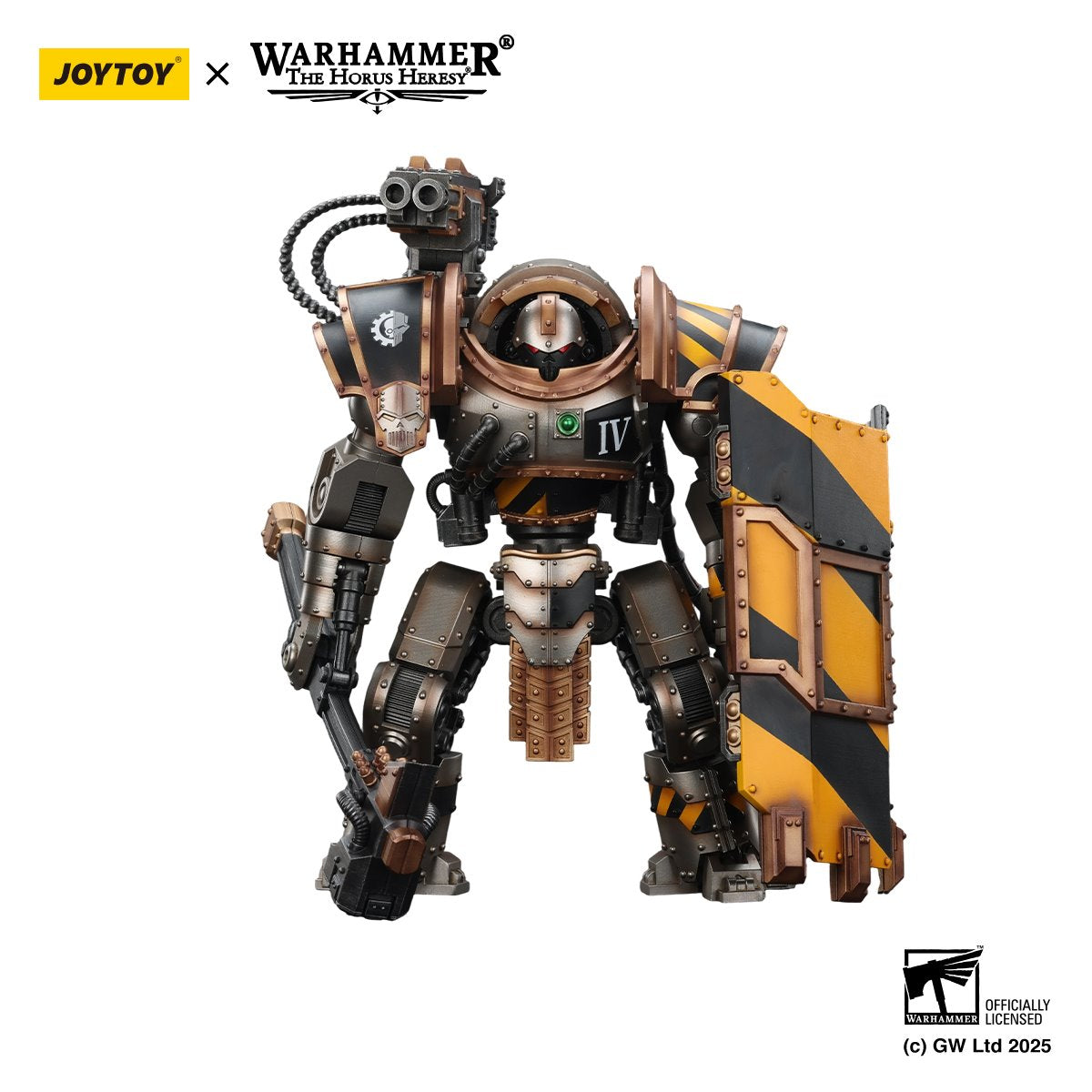 Joy Toy Warhammer The Horus Heresy Iron Warriors Iron Circle Domitar-Ferrum Class 1:18 Scale Action Figure