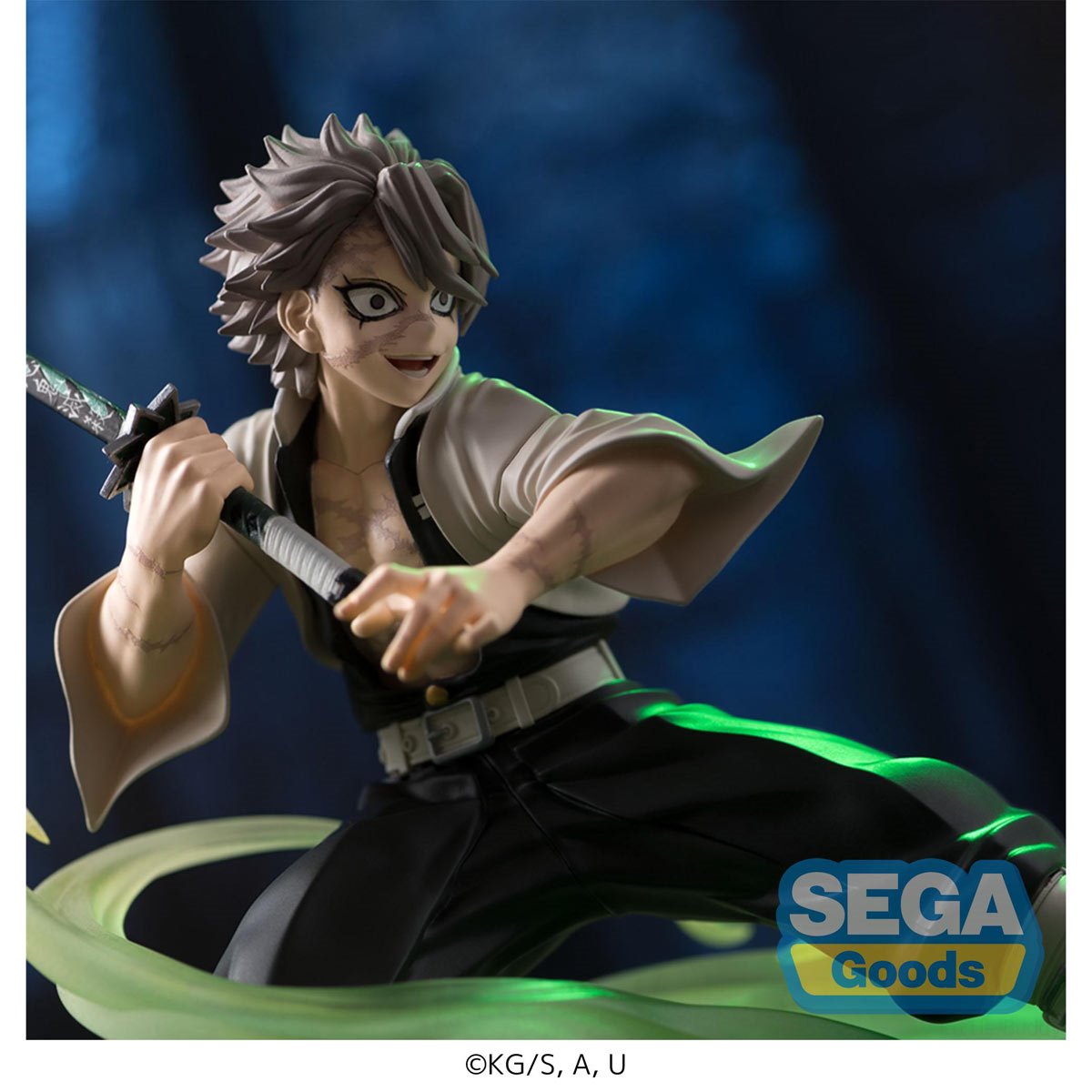 Demon Slayer: Kimetsu no Yaiba Sanemi Shinazugawa Hashira Training Arc XrossLink Anime Statue