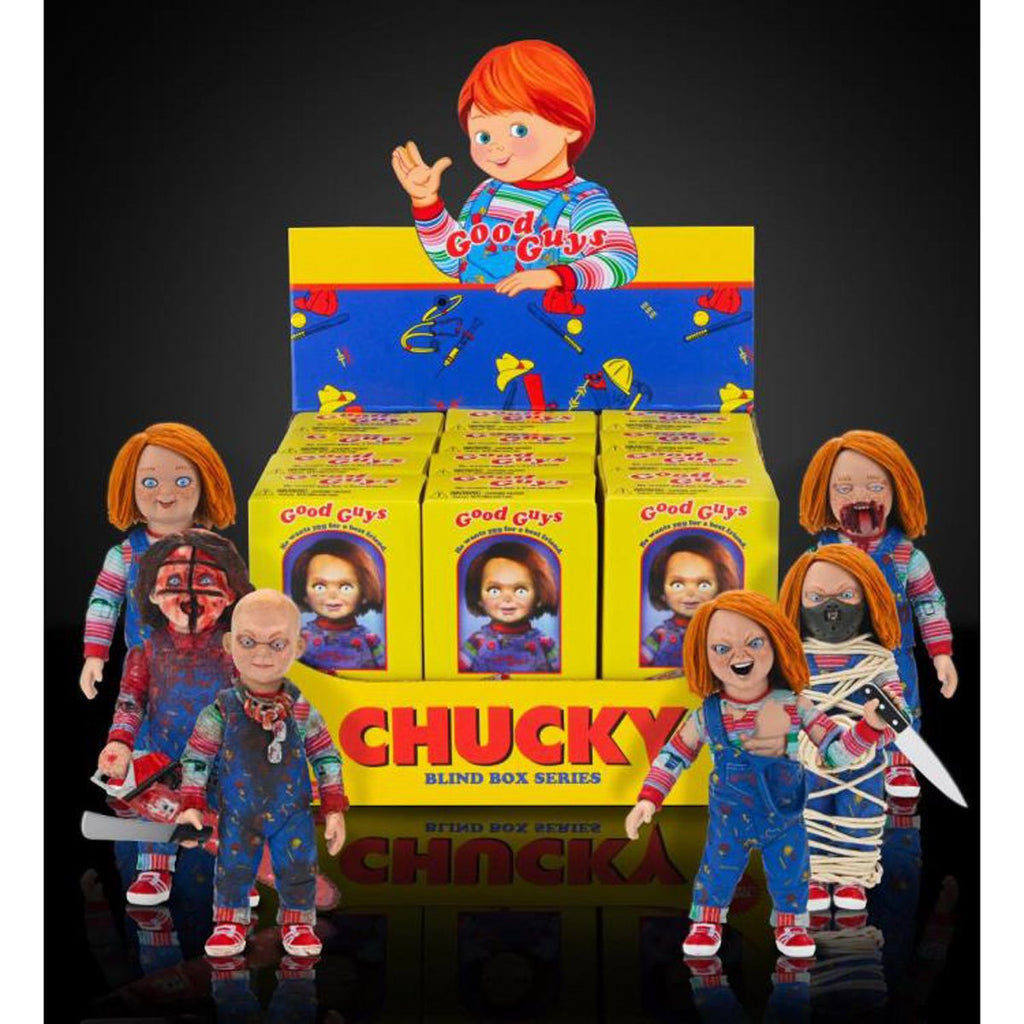 Chucky TV Series Good Guy 7-Inch Scale Action Figure Display Tray of 12