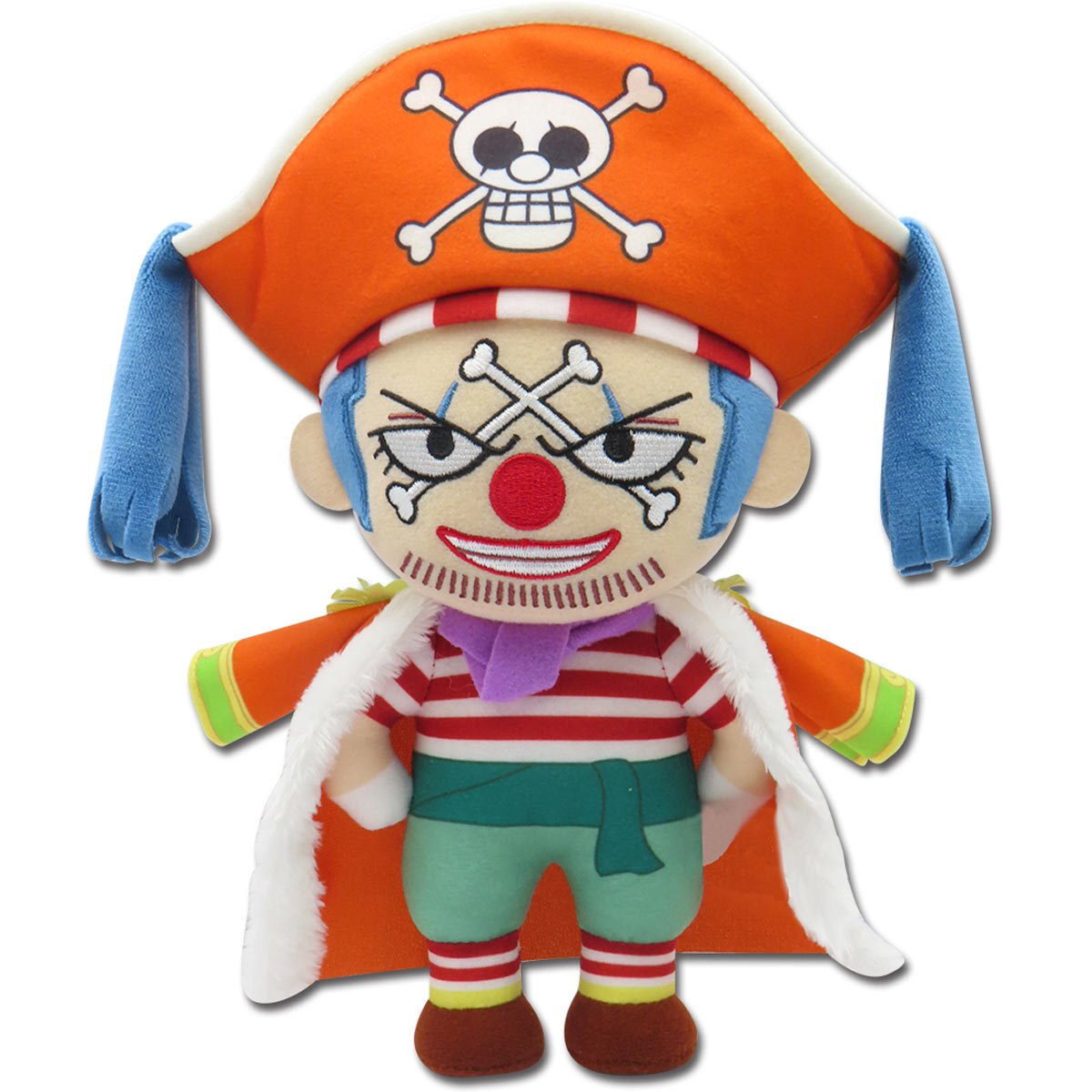 One Piece Buggy Before 2 Years 8-Inch Plush