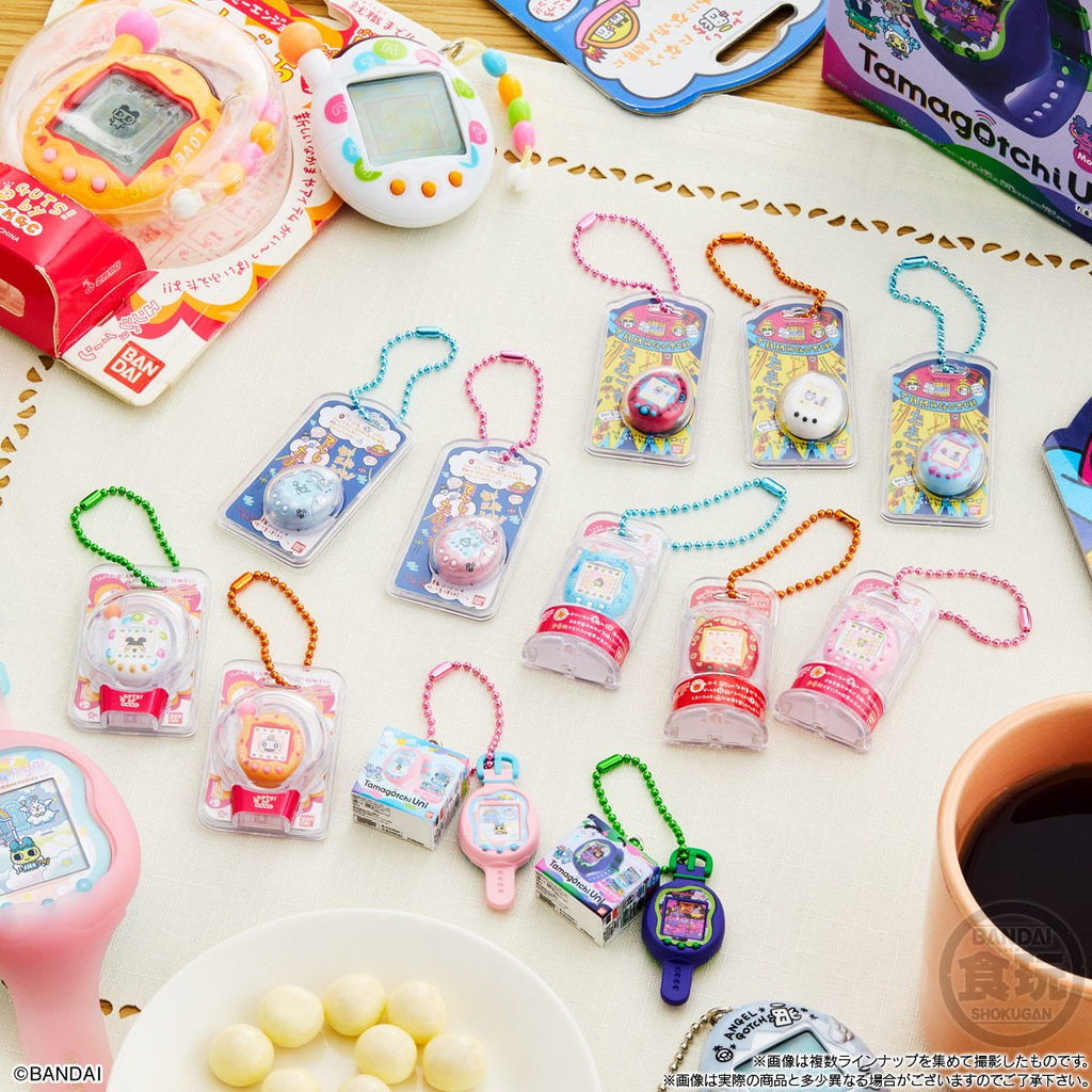 Tamagotchi Shokugan Box Collection Wave 4 Blind-Box Key Chain Case of 12