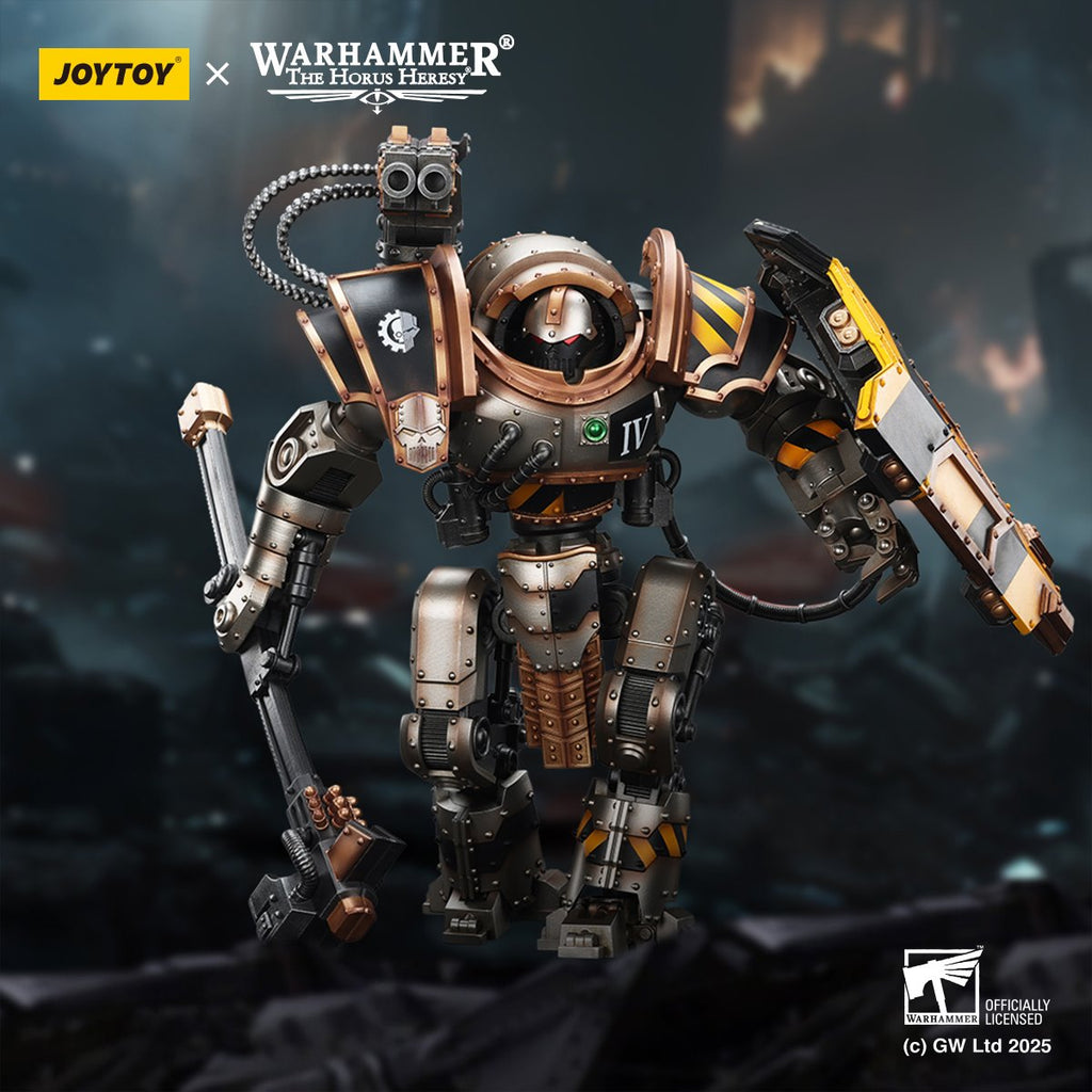 Joy Toy Warhammer The Horus Heresy Iron Warriors Iron Circle Domitar-Ferrum Class 1:18 Scale Action Figure