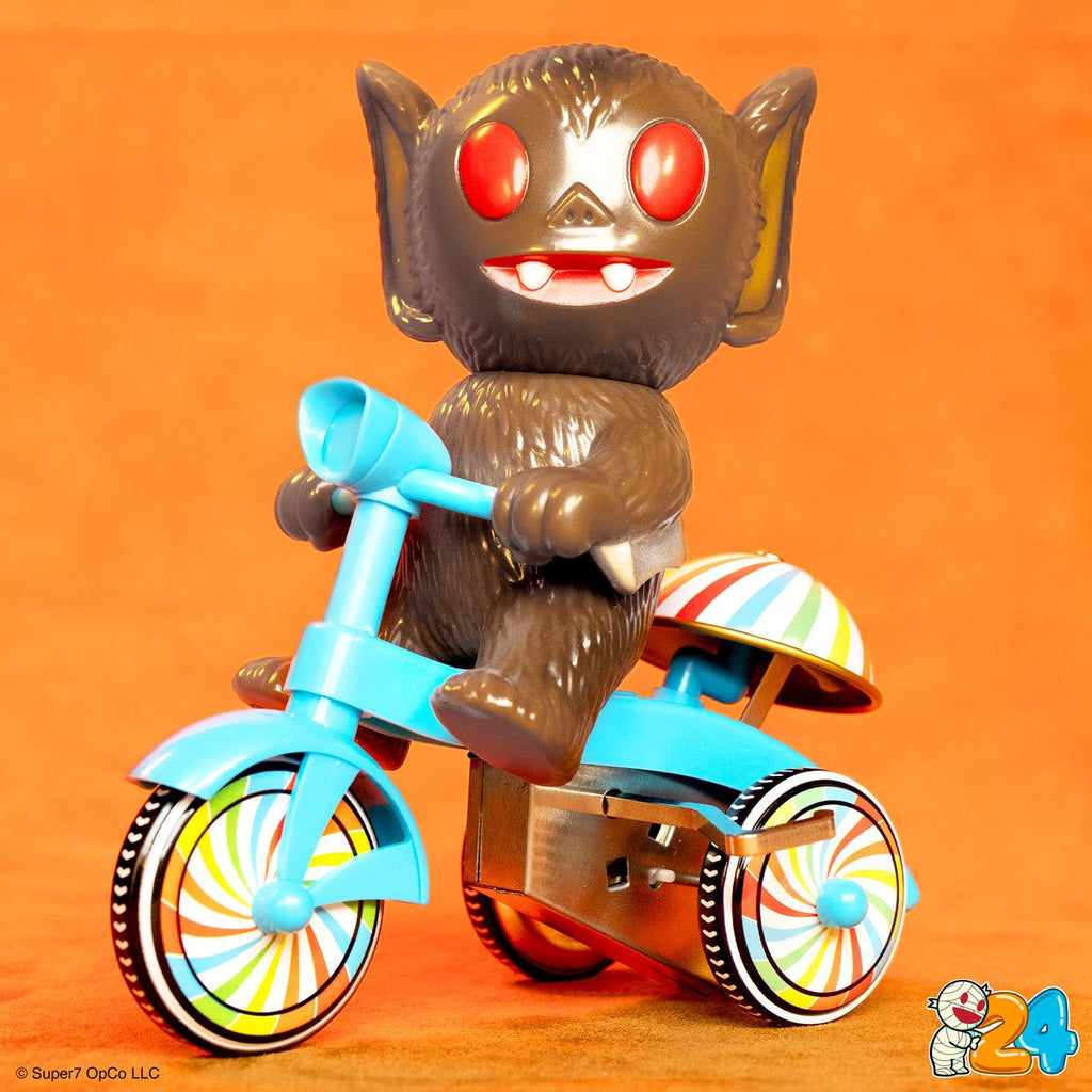 The Worst Bat Boy (Brown with Blue Trike) Super Cycles Figure