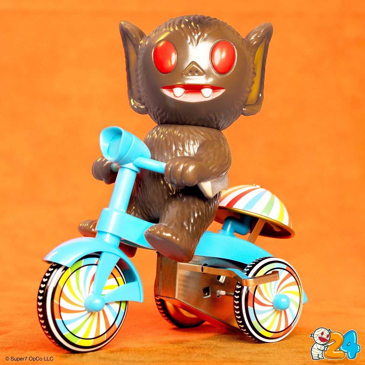 The Worst Bat Boy (Brown with Blue Trike) Super Cycles Figure
