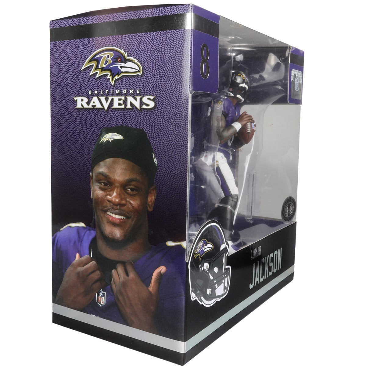 NFL SportsPicks 2024 Wave 2 Baltimore Ravens Lamar Jackson 7-Inch Scale Posed Figure