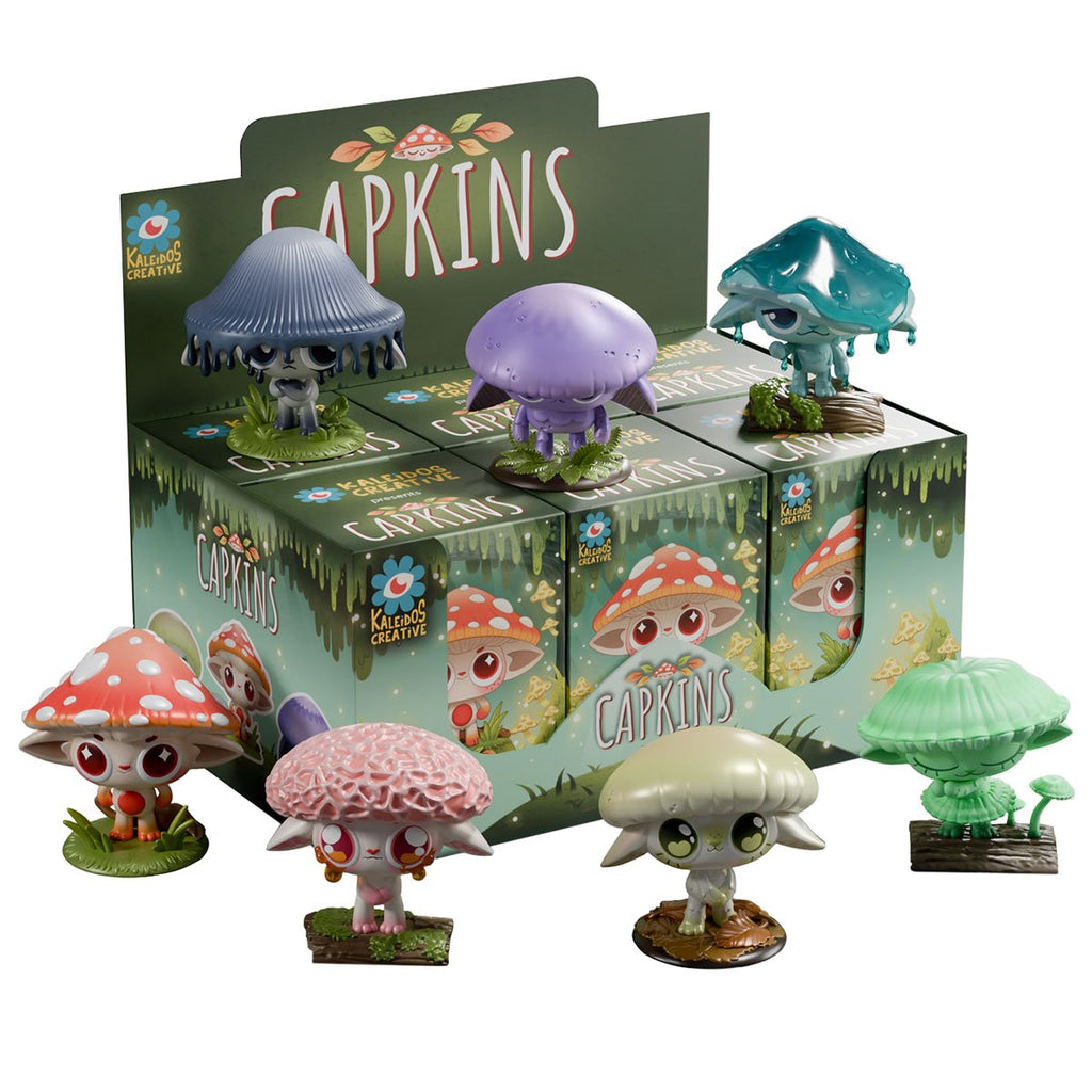 Capkins Series 1 Blind-Box Mini-Figure Case of 6