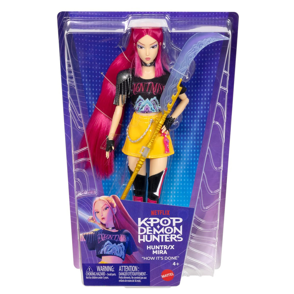 KPop Demon Hunters HUNTR/X Mira "How It's Done" Doll