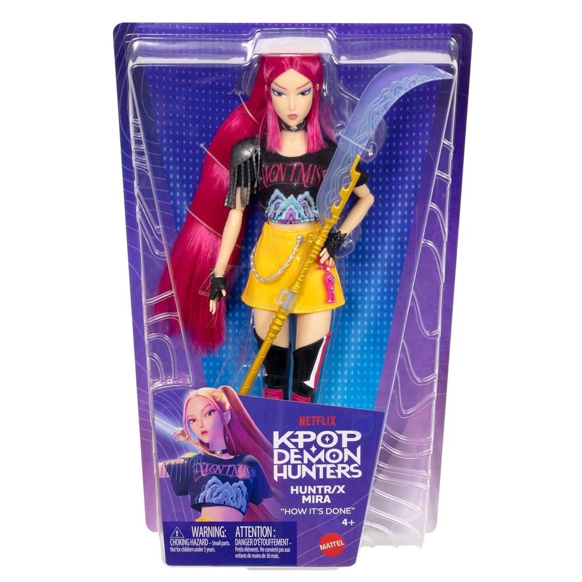KPop Demon Hunters HUNTR/X Mira "How It's Done" Doll