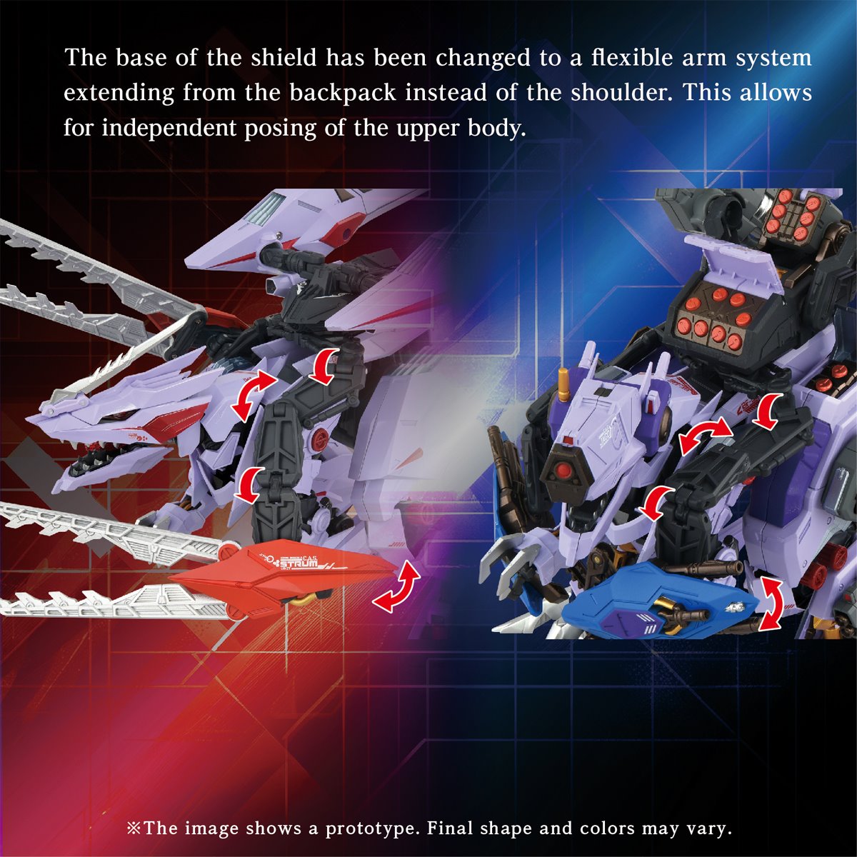 Zoids AM-Z01CP Berserk Fury Sturm & Jagd Unit Adamas Machina Model Kit Accessory Set