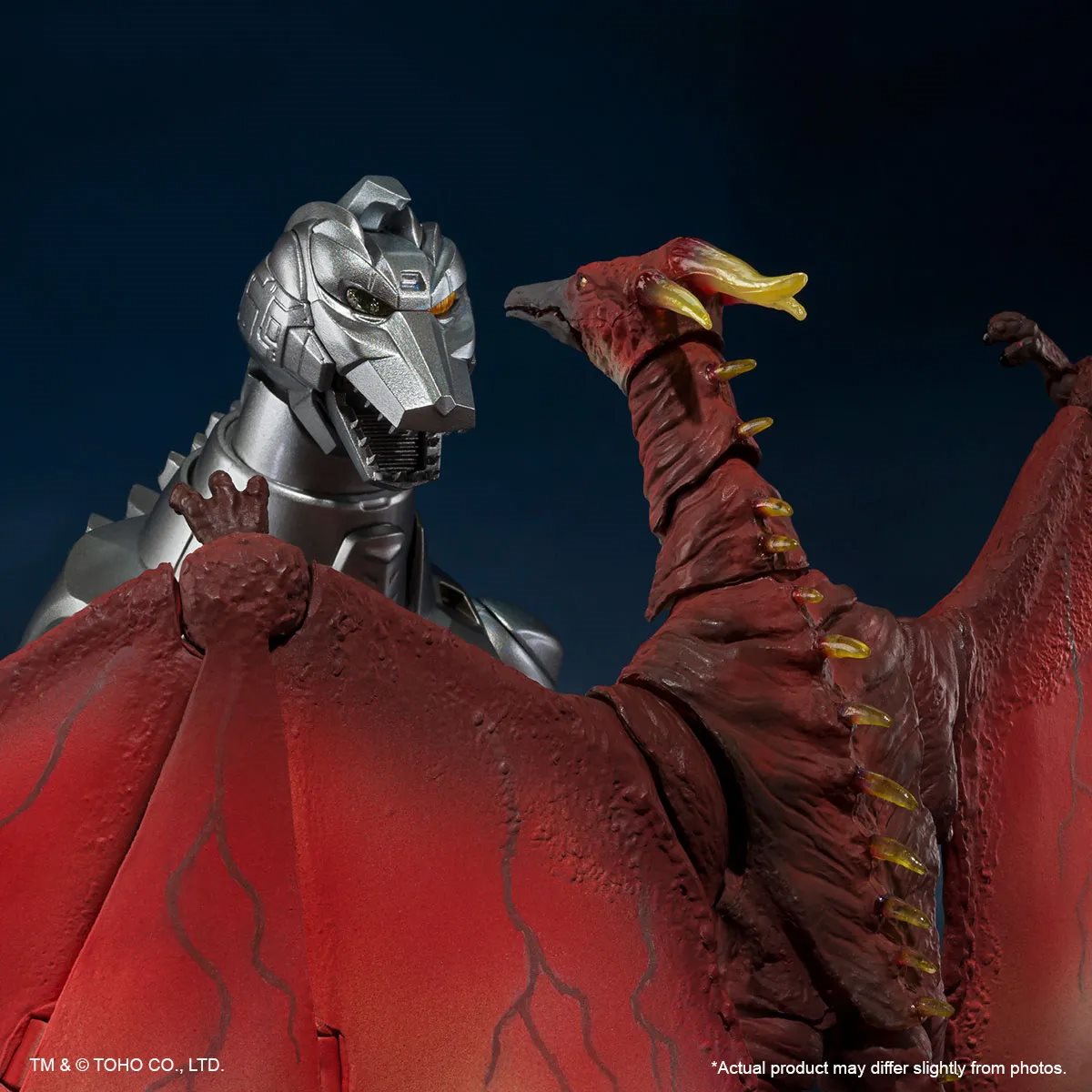 Godzilla vs. Mechagodzilla, Garuda, and Fire Rodan Makuhari Decisive Battle Version S.H.MonsterArts Action Figure