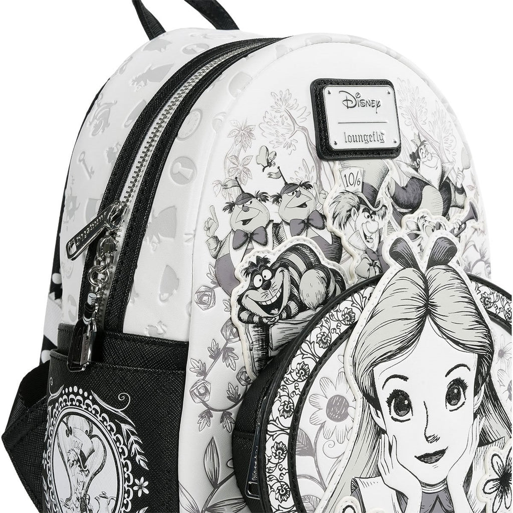 Alice in Wonderland Sketch Mini-Backpack - Entertainment Earth Exclusive