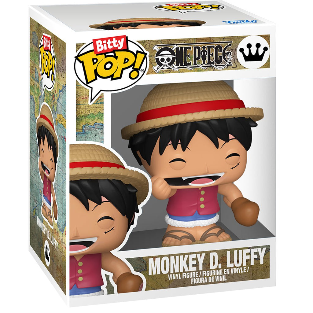 One Piece Monkey D. Luffy and Nami Funko Bitty Pop! Mini-Figure 2-Pack