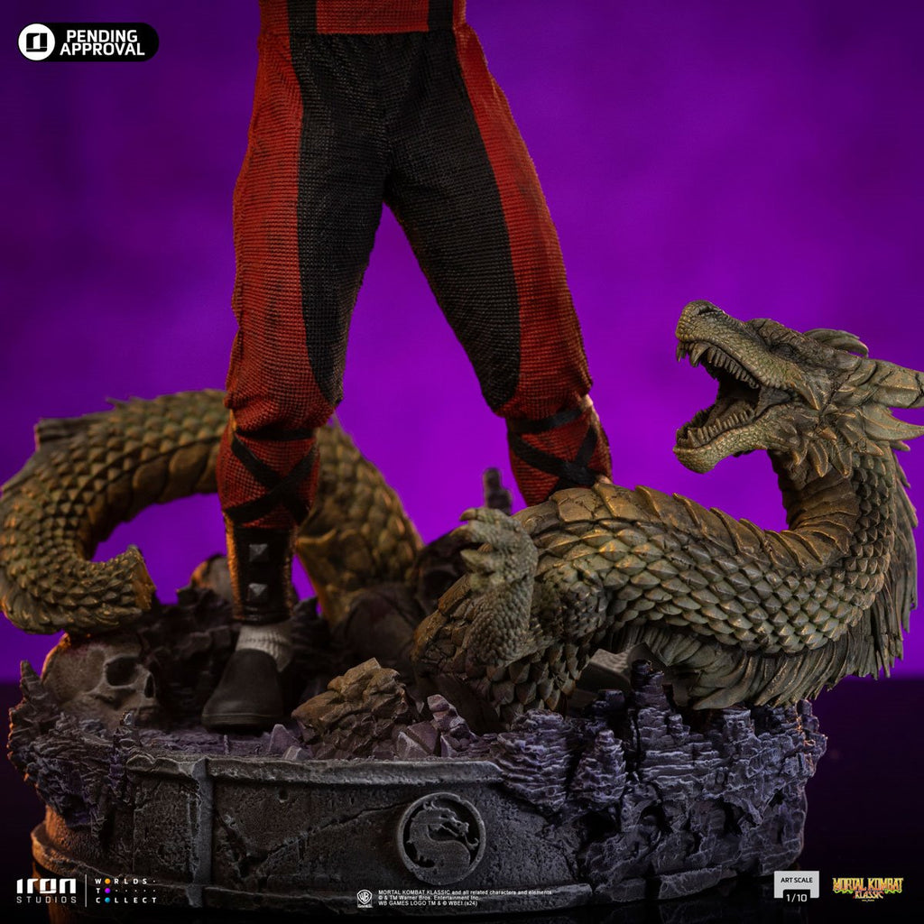 Mortal Kombat Liu Kang 1:10 Art Scale LE Statue