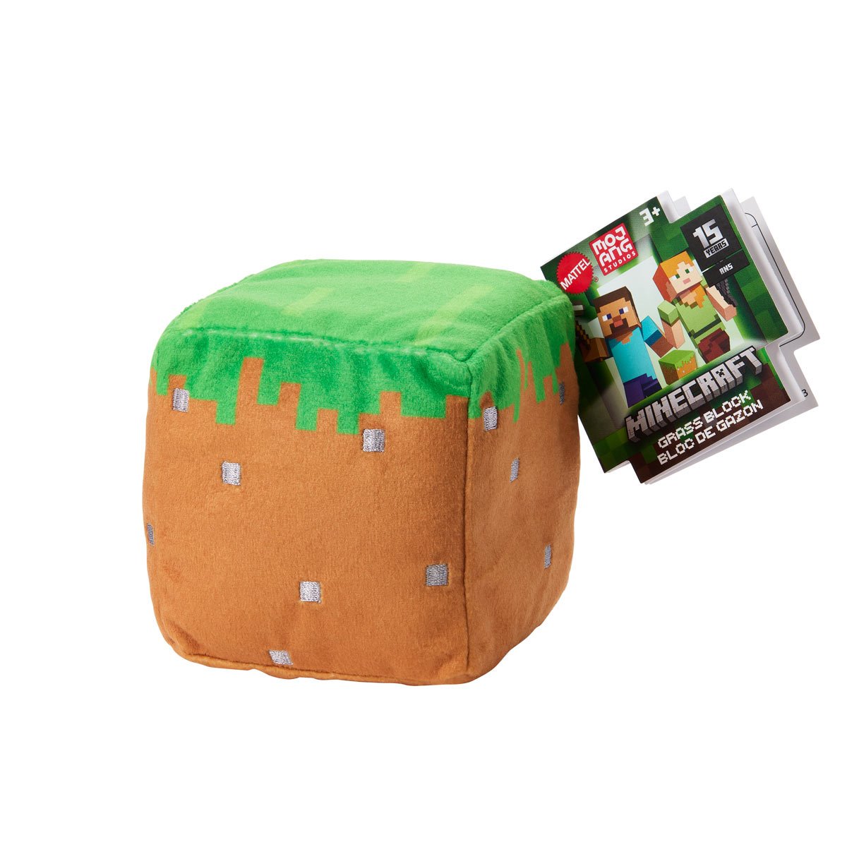 Minecraft Basic Block Plush Asst 2025 Mix A Case of 12