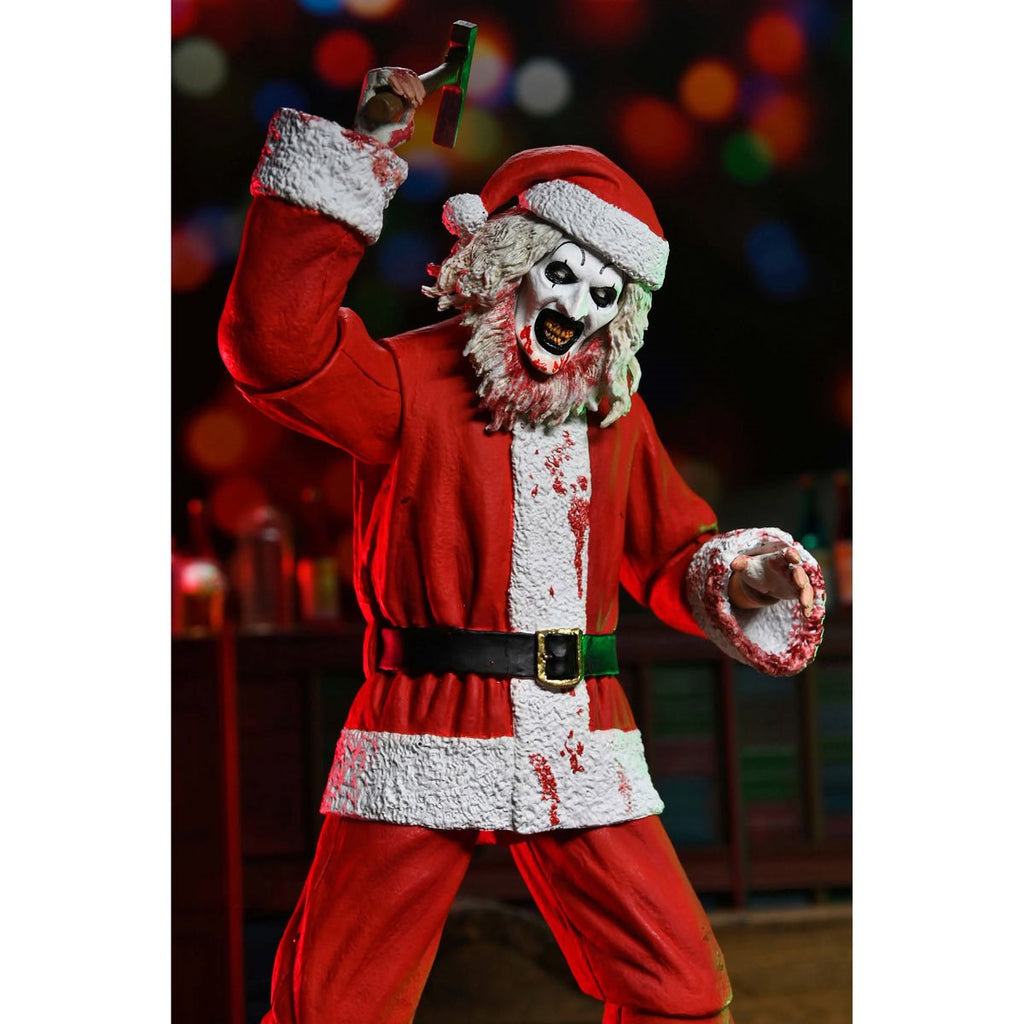 Terrifier 3 Ultimate Art the Clown Bloody Santa Suit 7-Inch Scale Action Figure
