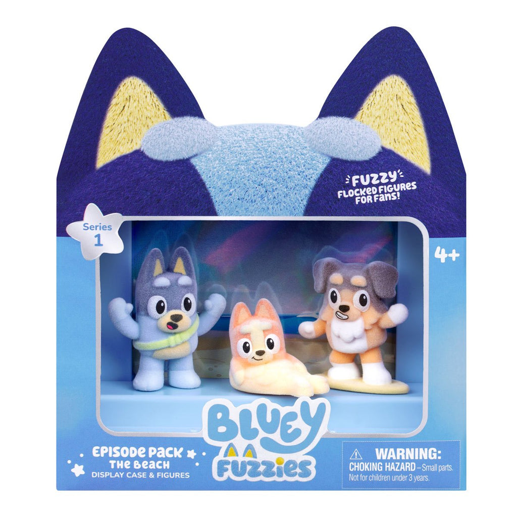 Bluey Fuzzies Series 14 Episode Mini-Figure Display Pack Case of 12