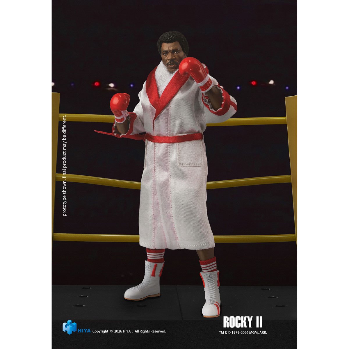 Rocky II Apollo Creed Exquisite Super Series 1:12 Scale Action Figure