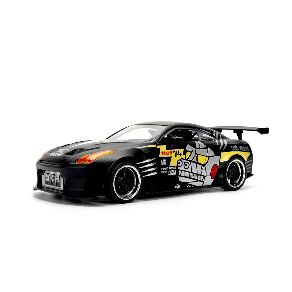 Hollywood Rides Mechagodzilla 2009 Nissan GT-R R35 Ben Sopra 1:24 Scale Die-Cast Metal Vehicle