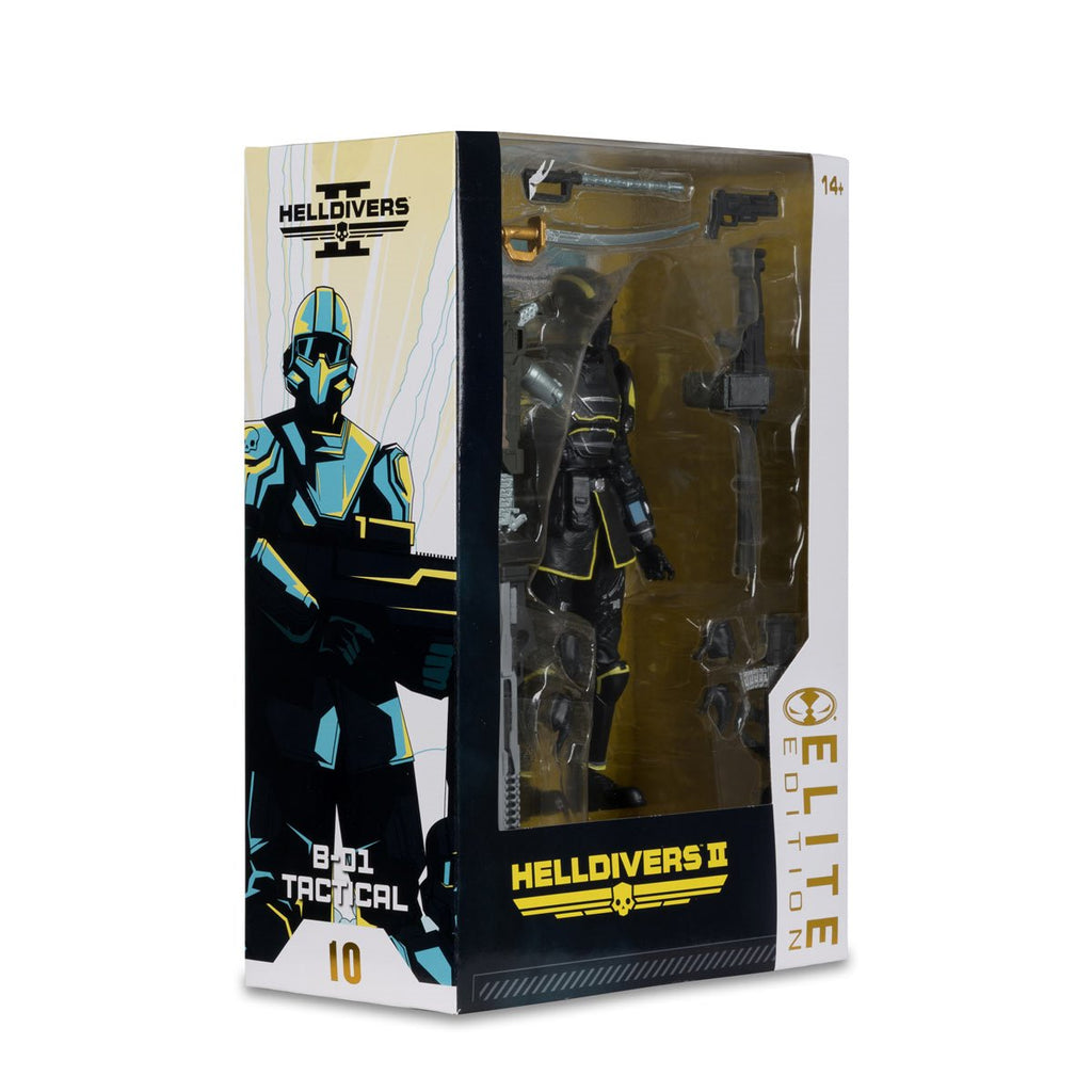 Helldivers II B-01 Tactical McFarlane Elite Edition #10 7-Inch Deluxe Action Figure