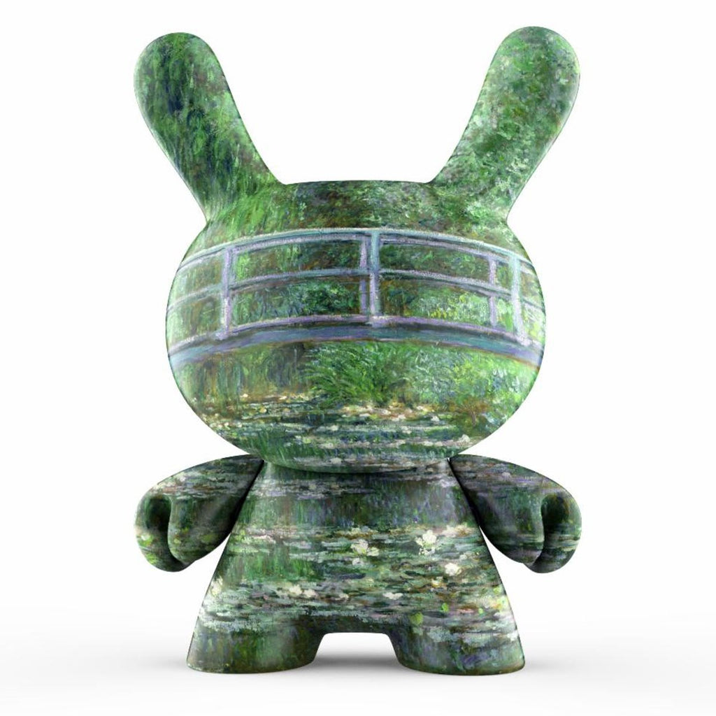 The Met Bridge Over a Pond of Water Lilies by Claude Monet 3-Inch Showpiece Dunny Vinyl Art Figure