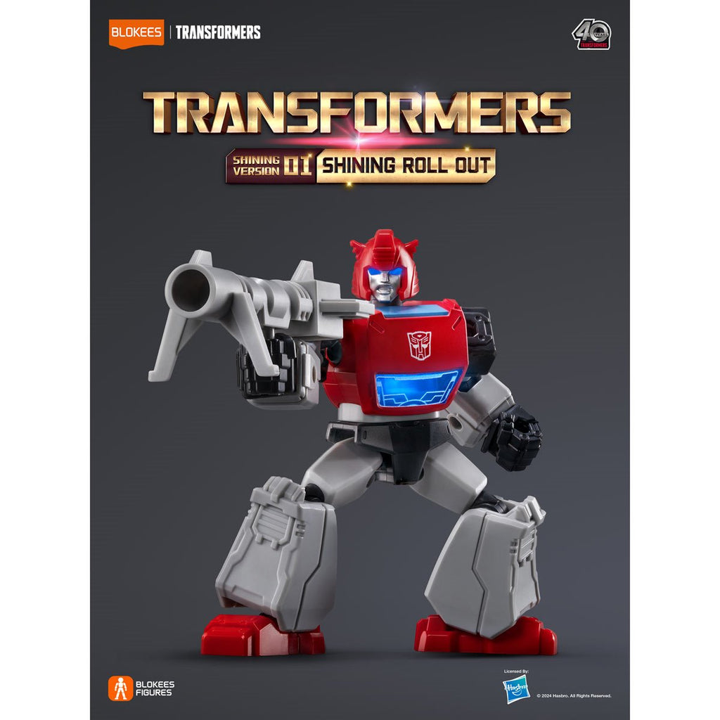 Transformers Shining Version 1 Shining Roll Out Blokees Mini Model Kit Case of 6