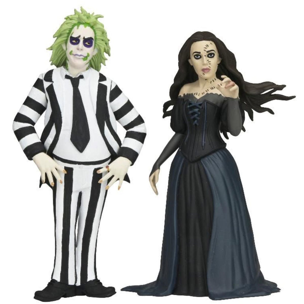 Beetlejuice 2 Beetlejuice and Delores Toony Terrors 6-Inch Scale Action Figure 2-Pack