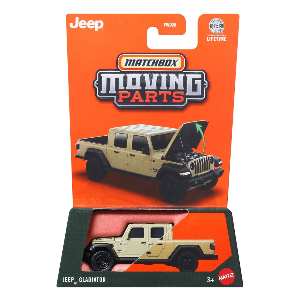 Matchbox Moving Parts 2026 Mix 4 Vehicles Case of 8