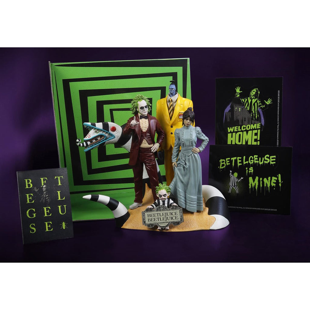 Movie Maniacs Beetlejuice Beetlejuice 6-Inch Scale Posed Figure 4-Pack