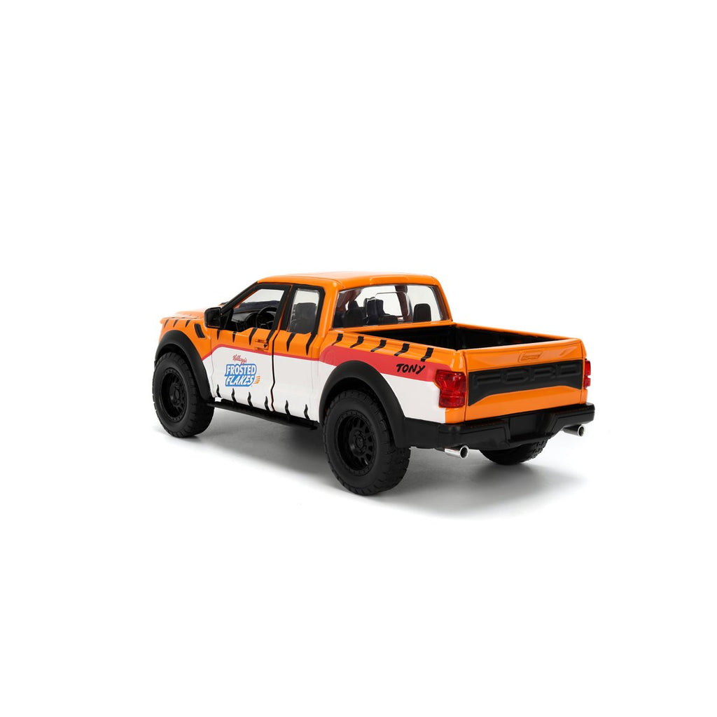 Hollywood Rides Kellogg's 2017 Ford F-150 Raptor 1:24 Scale Die-Cast Metal Vehicle with Tony the Tiger Figure