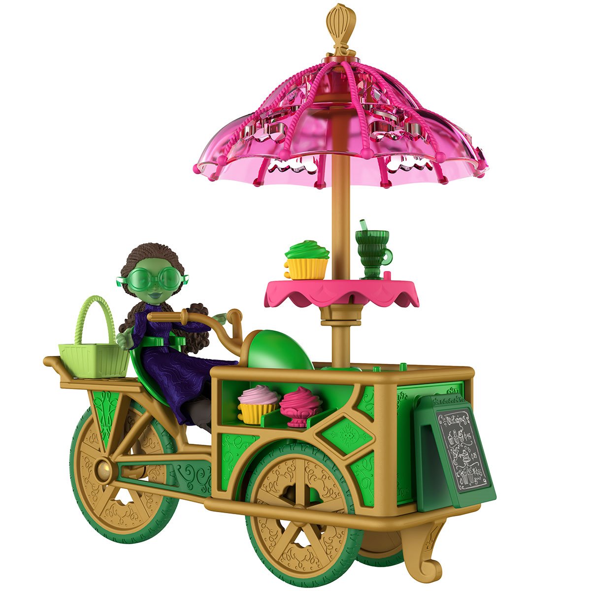 Wicked Emerald City Dessert Cart Playset with Doll