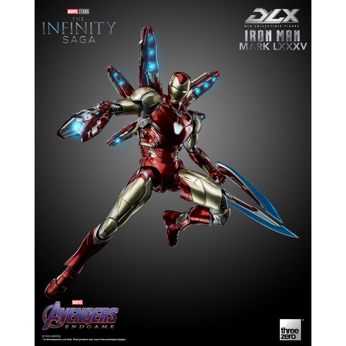 Marvel Studios: The Infinity Saga Iron Man Mark 85 DLX Action Figure
