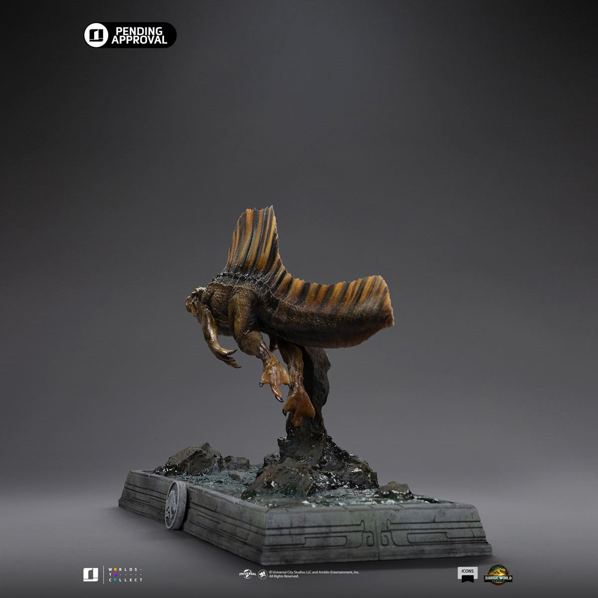 Jurassic World Spinosaurus Icons Statue