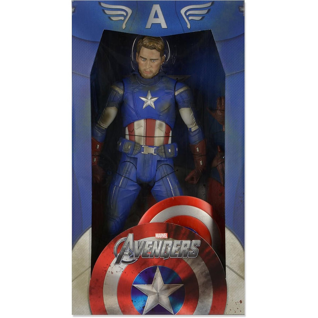 The Avengers Battle Damaged Captain America 1:4 Scale Action Figure