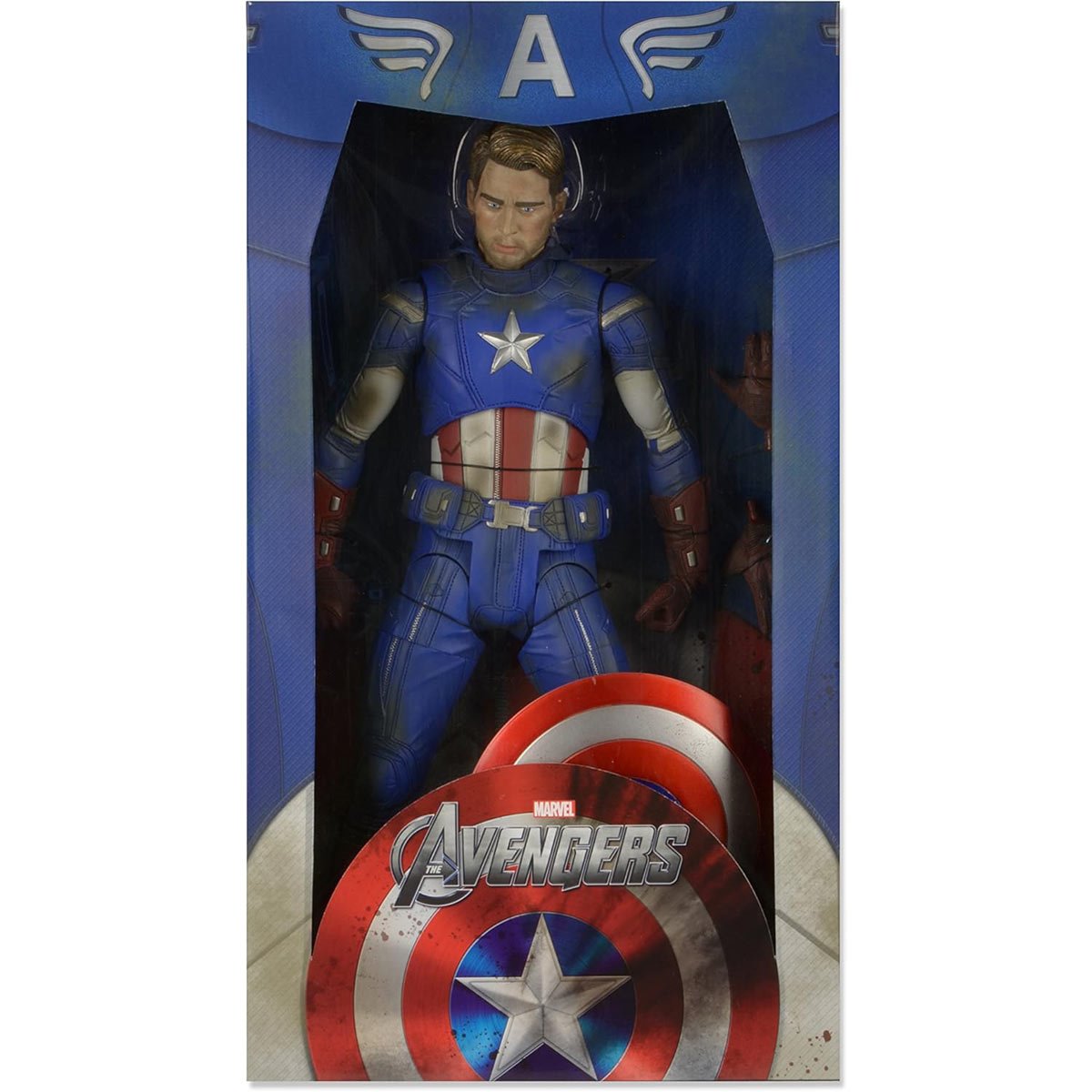 The Avengers Battle Damaged Captain America 1:4 Scale Action Figure