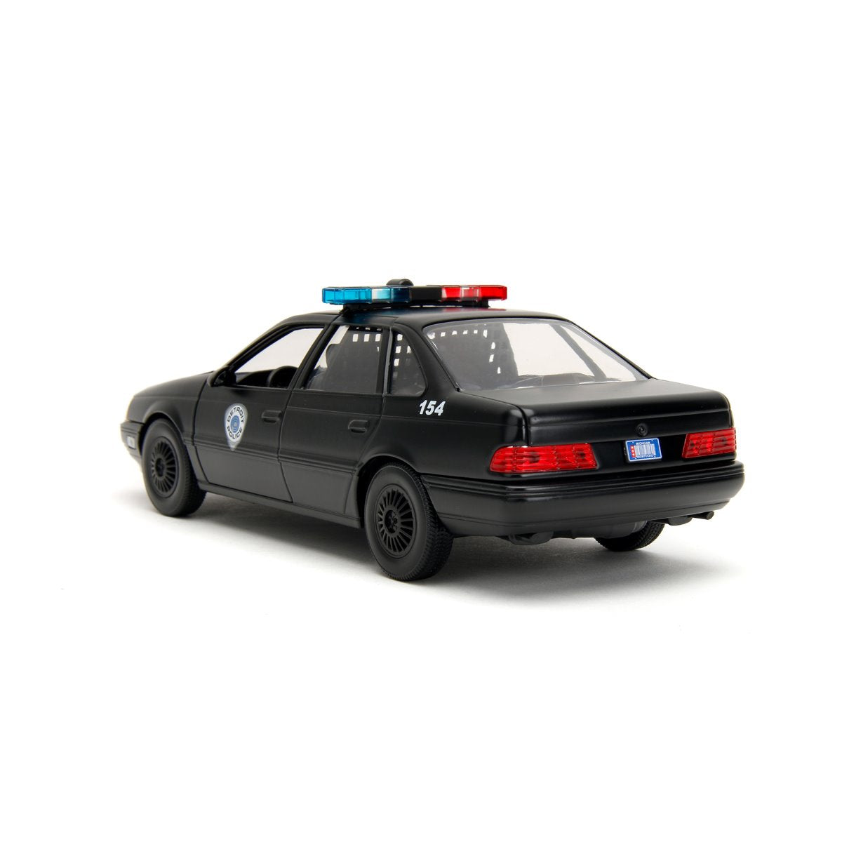 Hollywood Rides RoboCop OCP Ford Taurus 1:24 Scale Die-Cast Metal Vehicle with RoboCop Figure