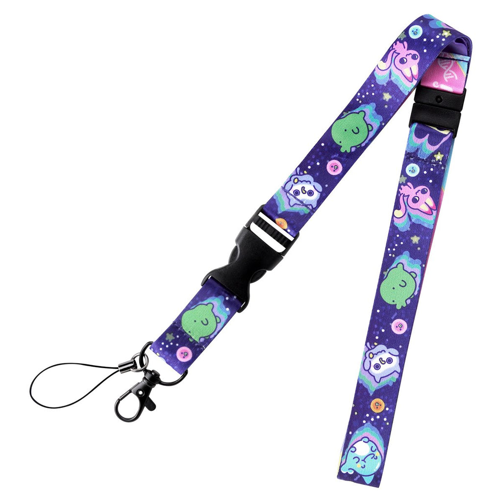 Tamagotchi Paradise Blue Lanyard