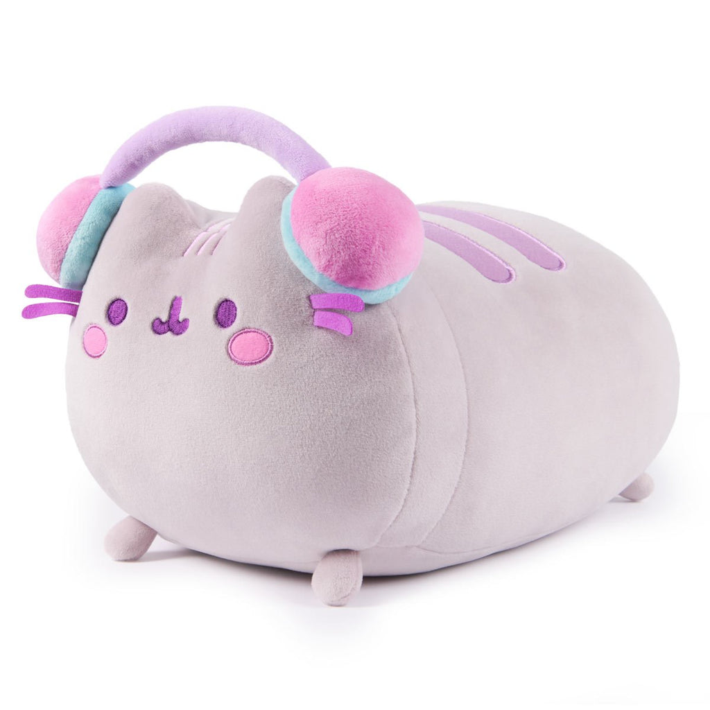 Pusheen Squisheen Log Gamer Girl 11-Inch Plush