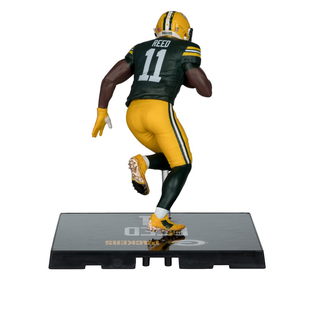 NFL SportsPicks 2025 Green Bay Packers Jayden Reed 7-Inch Scale Posed Figure
