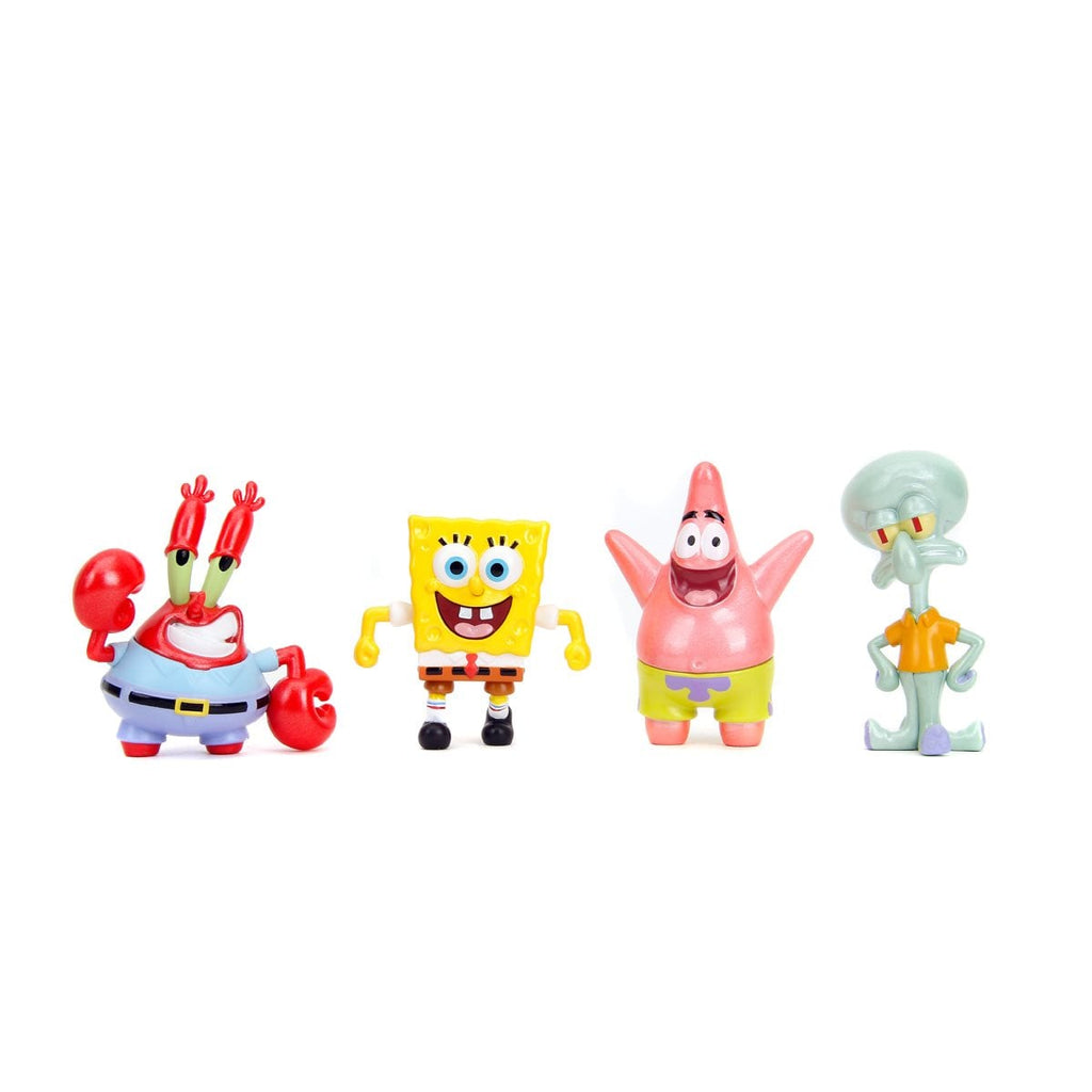 SpongeBob SquarePants MetalFigs Die-Cast Metal 2 1/2-Inch Mini-Figure 4-Pack