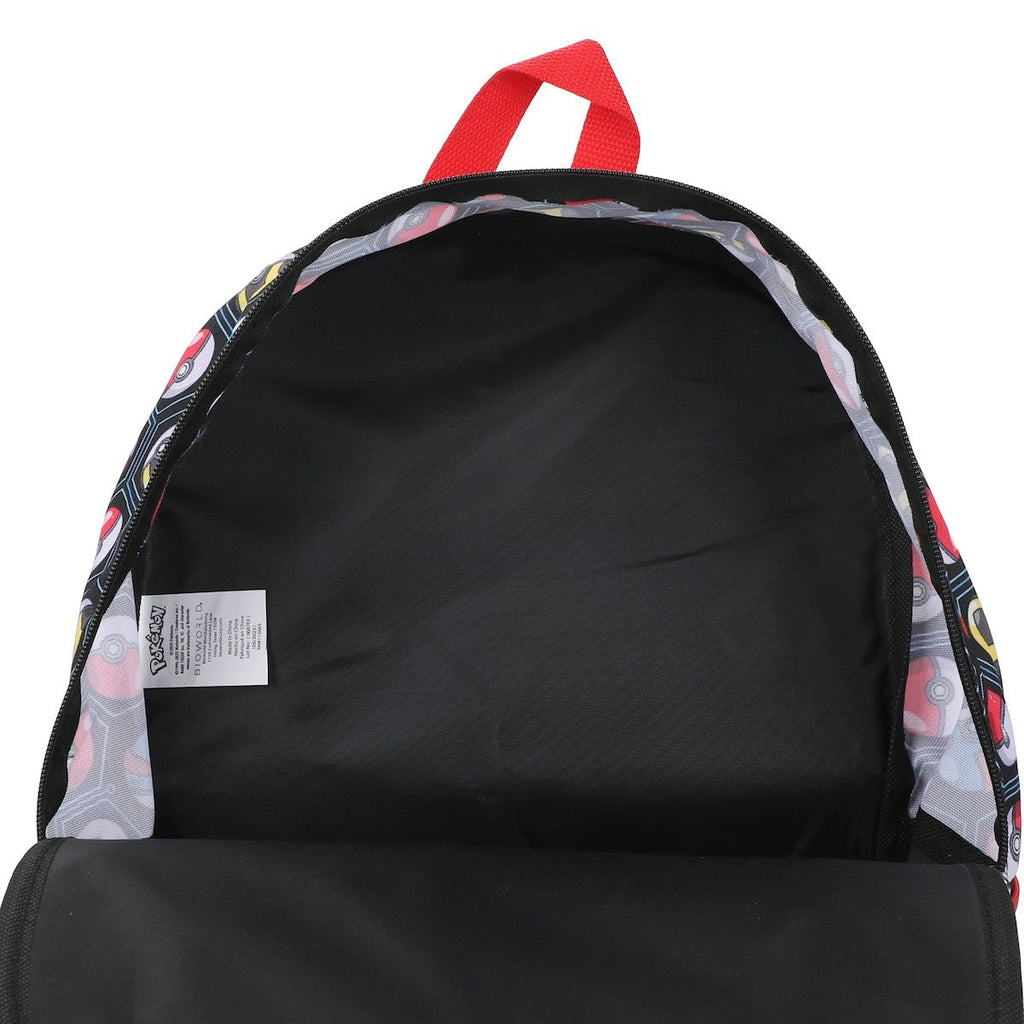 Pokemon Large Character Backpack 5-Piece Set