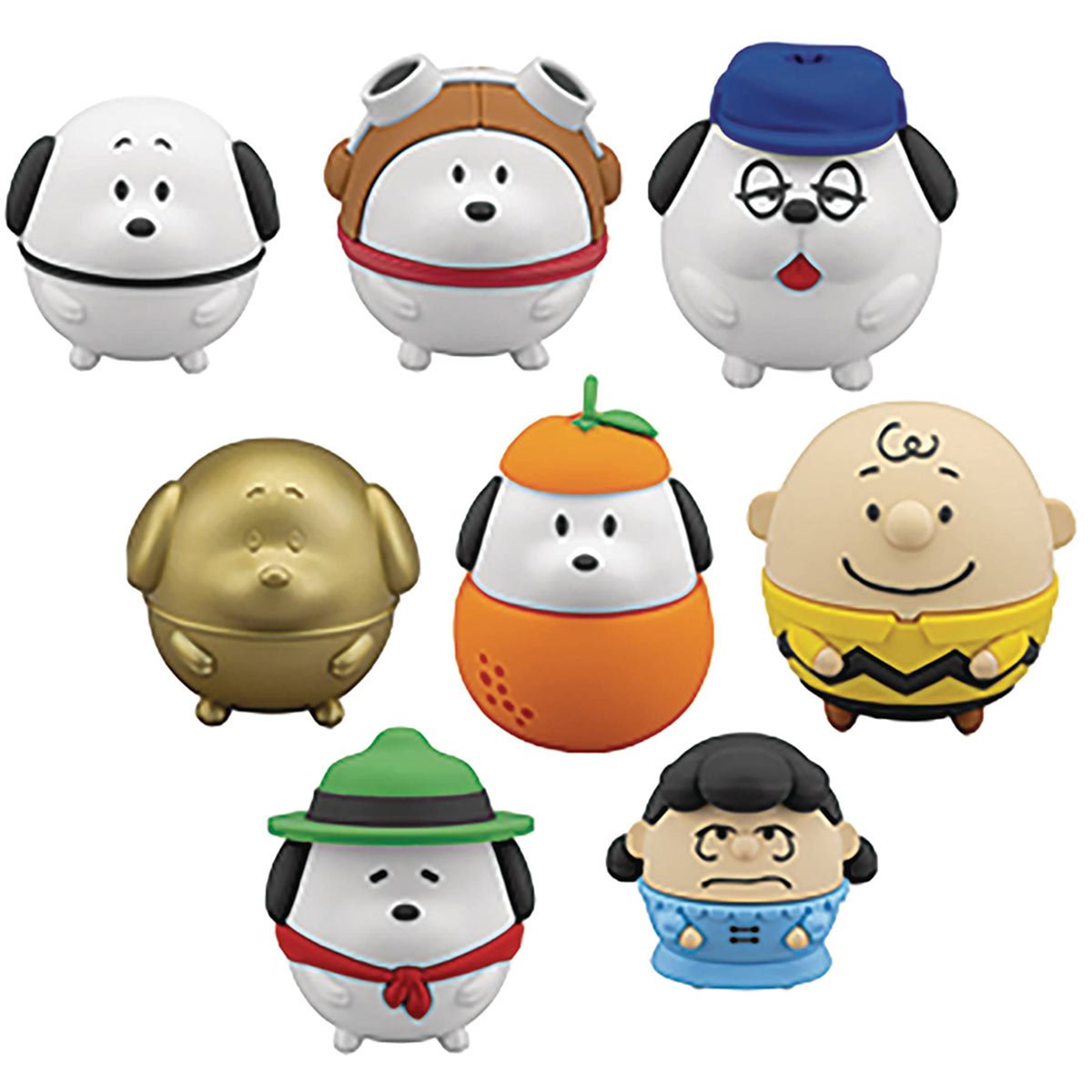Peanuts Snoopy Series CW-002 Cutie World Mini-Figure Case of 6