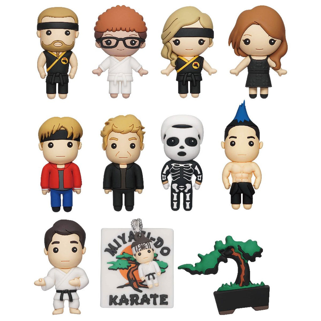 Cobra Kai Series 2 3D Foam Bag Clip Random 6-Pack