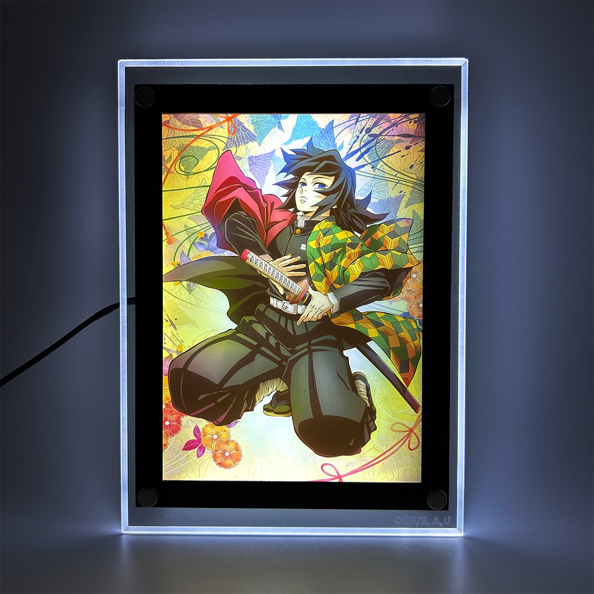 Demon Slayer Giyu LED Poster